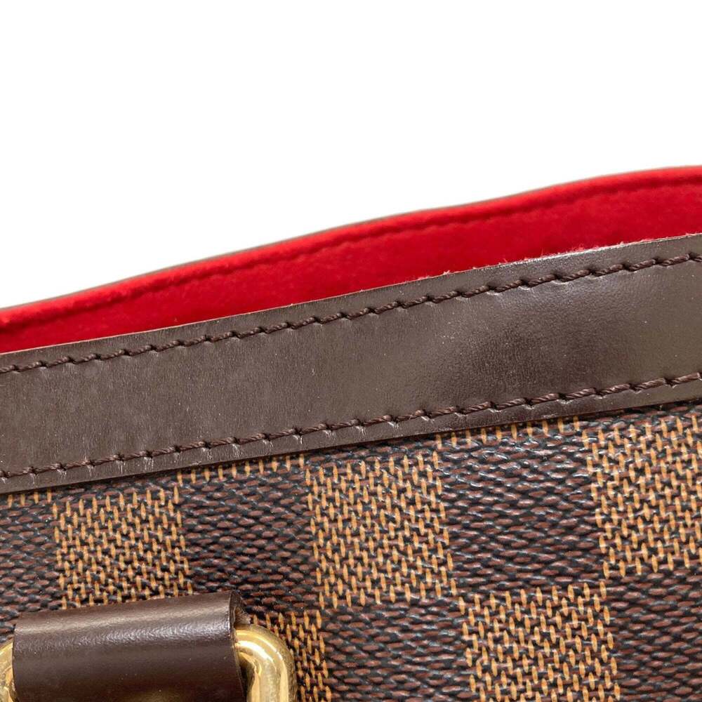 LOUIS VUITTON Brown Damier Canvas Tote Bag - Picture 12 of 16